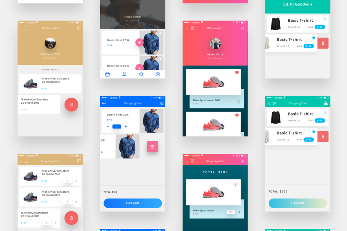 Cover UI kit, an UI Kit Template by frogsuiux (Photo 13 of 15)
