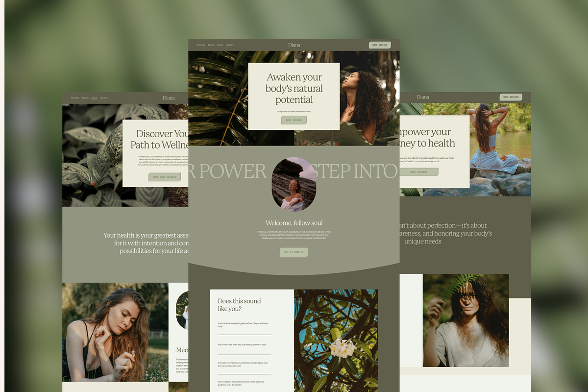 Squarespace Template for Coach, a Squarespace Template by Soul Mission Studio (Photo 4 of 10)