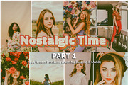20 Lightroom Preset Nostalgic Time 1, a Preset Add-On by PerfectStudioPresets (Thumbnail 1 of 10)
