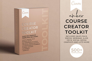 Canva Course Creator Template Bundle