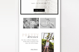 Fashion E-Commerce Email Template