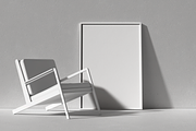 Poster Frame Mock-up, an Advertising Mockup by BLISS DESIGN (Thumbnail 4 of 4)