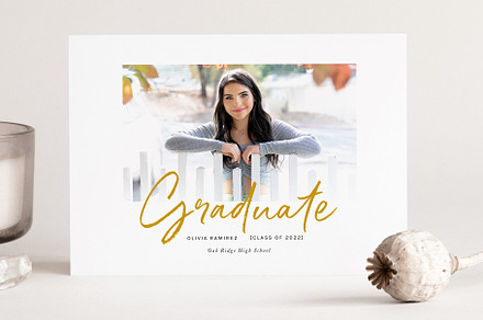 Canva Senior Graduation Photo Card, a Card Template by By Stephanie Design