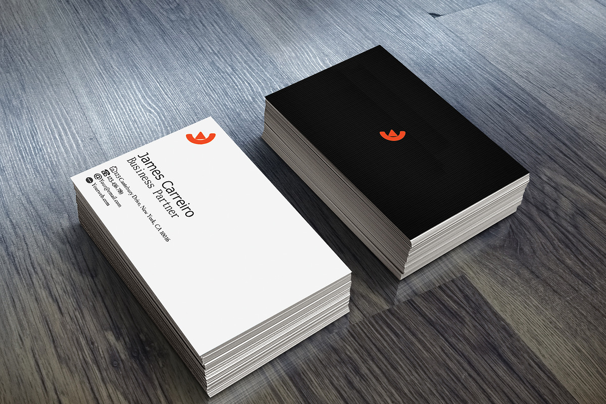 Professional Creative Business Card, a Business Card Template by erikadesign