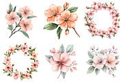 Peach Blush Summer Planner Clipart, a Seasonal Illustration by CitraGraphics (Thumbnail 4 of 7)