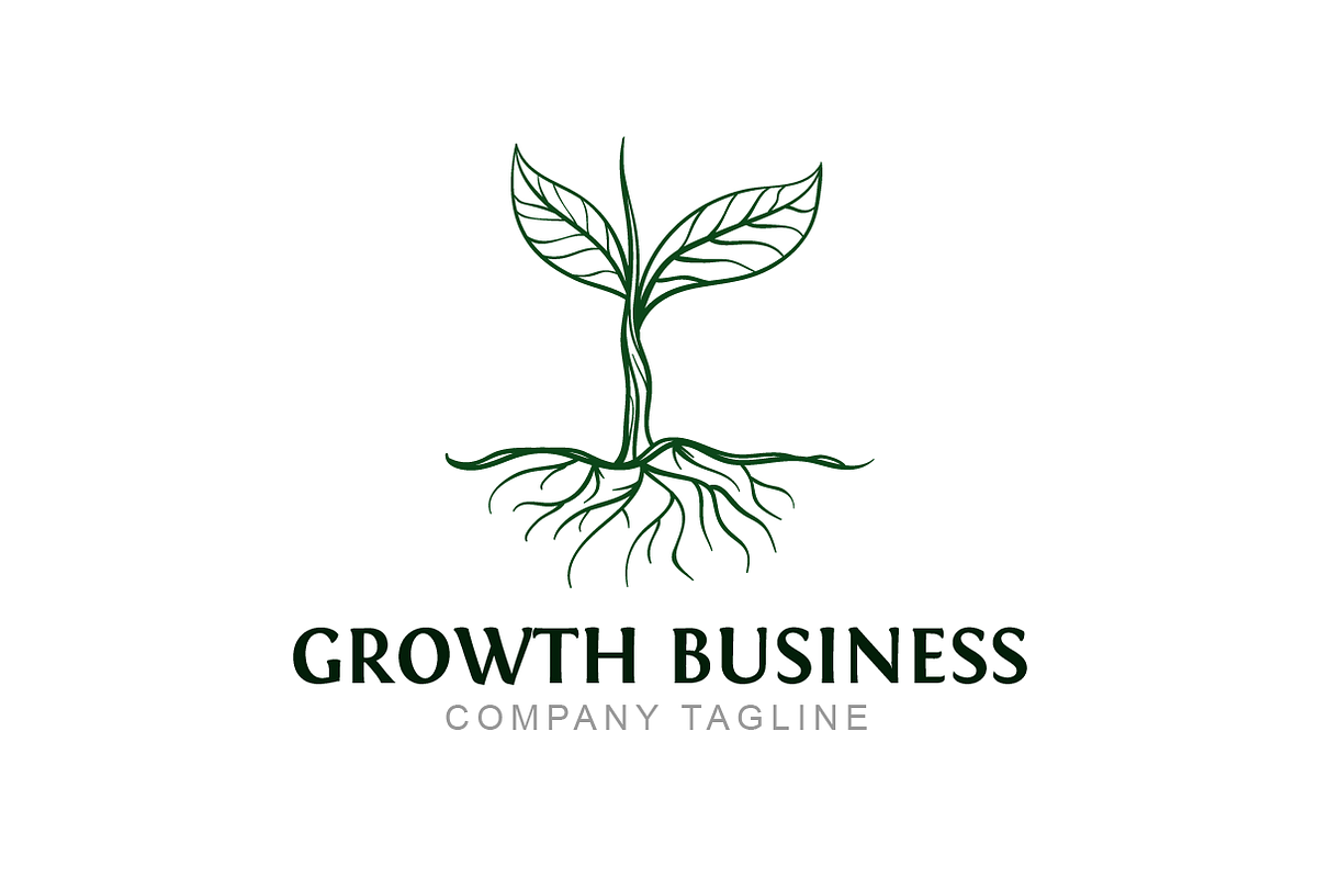 Growth Tree - Logo Template, a Branding & Logo Template by Twelve.std (Photo 2 of 3)