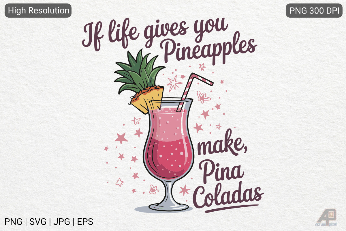 Summer Beach Cocktail PNG SVG Bundle, a Photo by Actual Pixel (Photo 7 of 13)