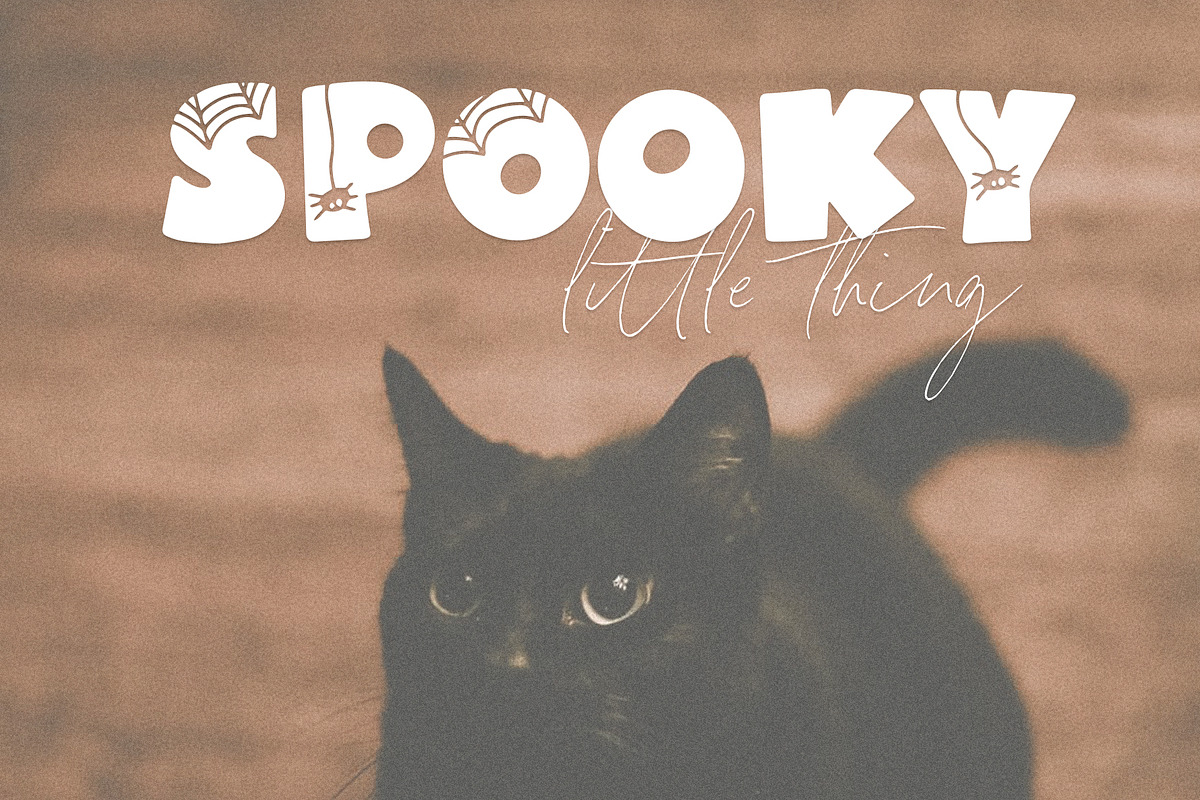 Spooky | Fun Halloween Font, a Font by KA Designs (Photo 6 of 10)