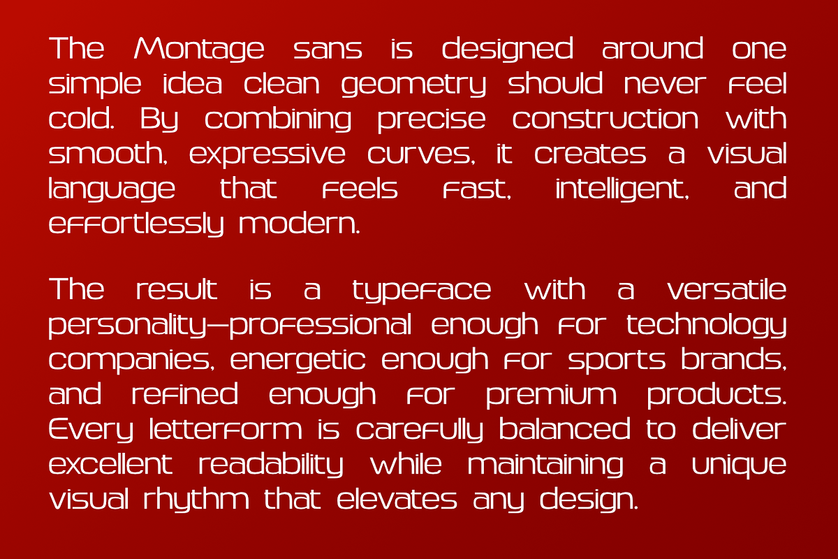 Montage – Sans Serif Font, a Sans Serif Font by Basnistudio (Photo 3 of 10)
