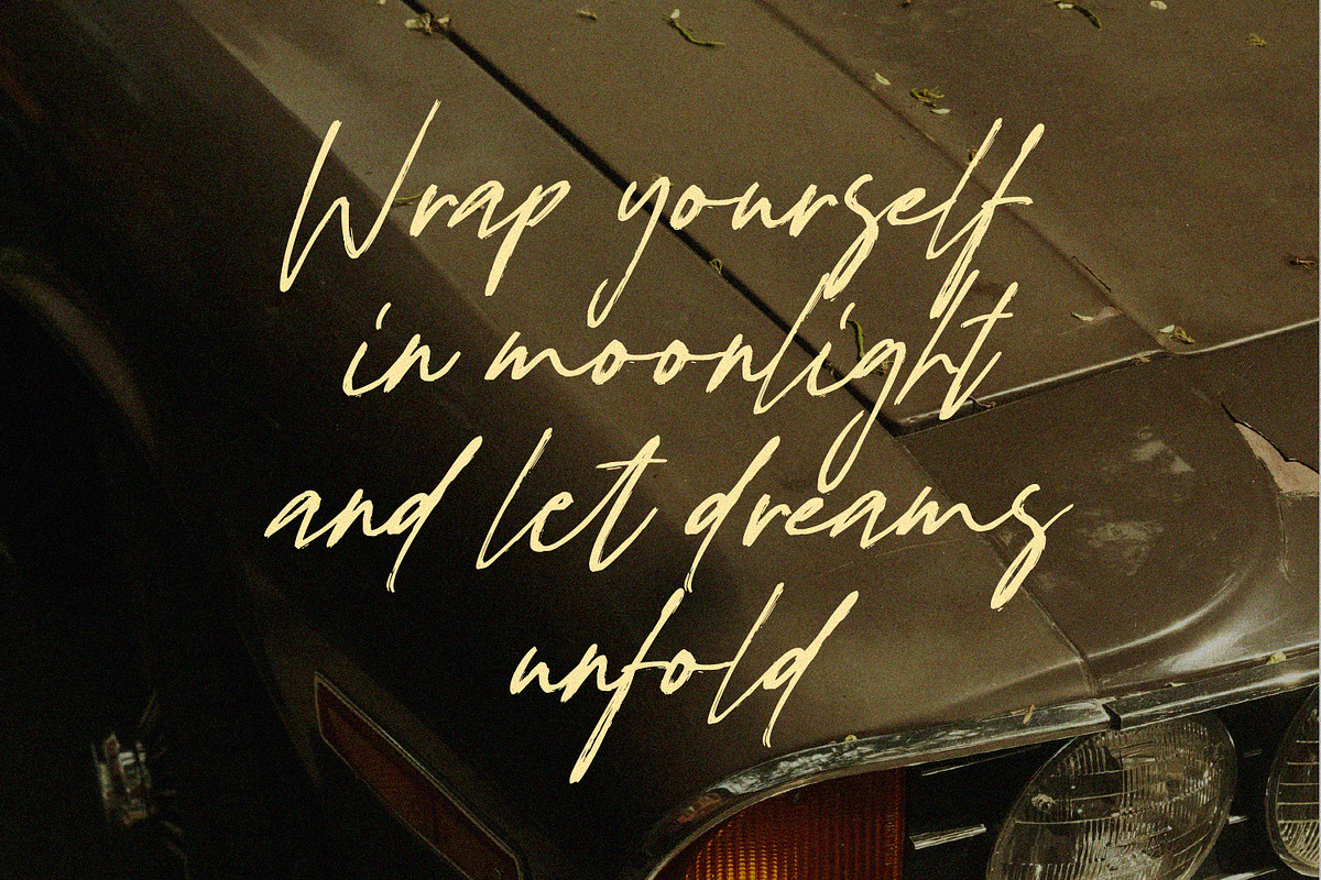 Figuea Granatae - Handwritten Script, a Script Font by Randi Irvan | Rvandtype (Photo 8 of 12)