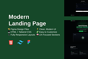 Bigger Element Works Landing Page, a HTML Template by PetersTouch Creative (Thumbnail 1 of 3)