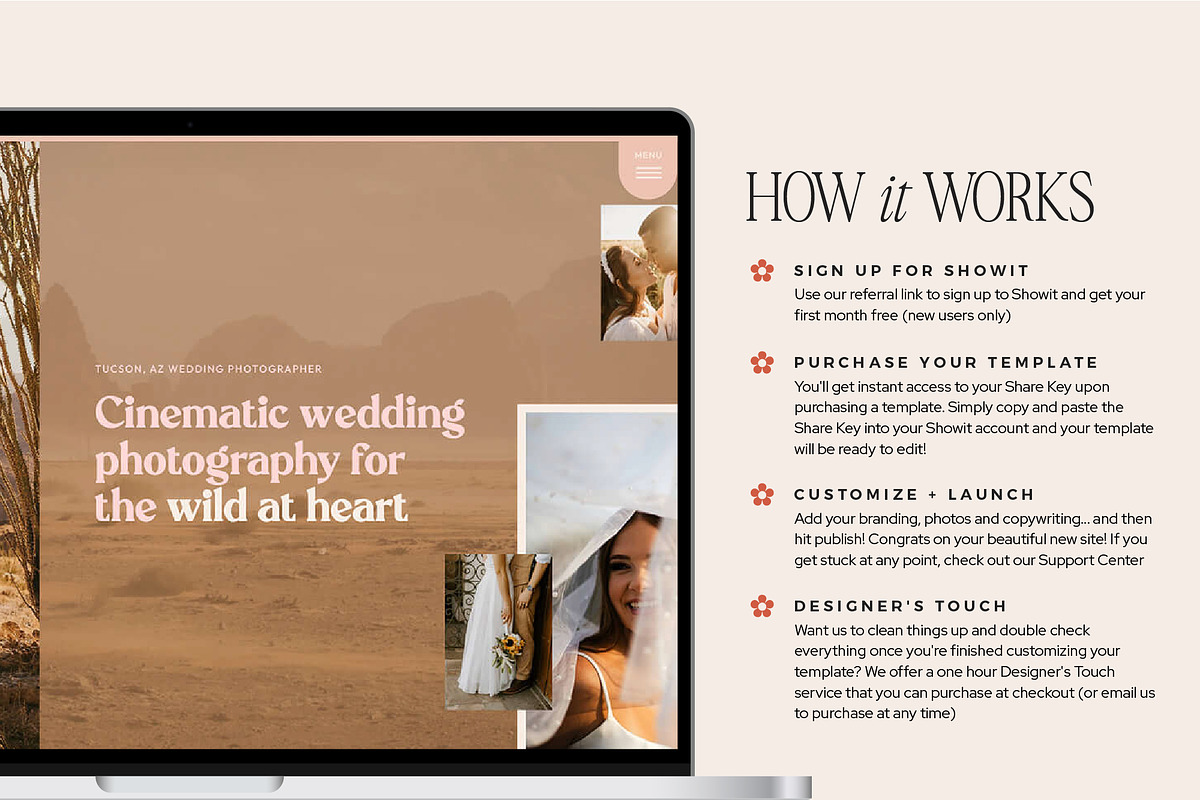 Photographer Showit Website Template, a Websites & App Template by Lennox Creative Co. (Photo 5 of 5)