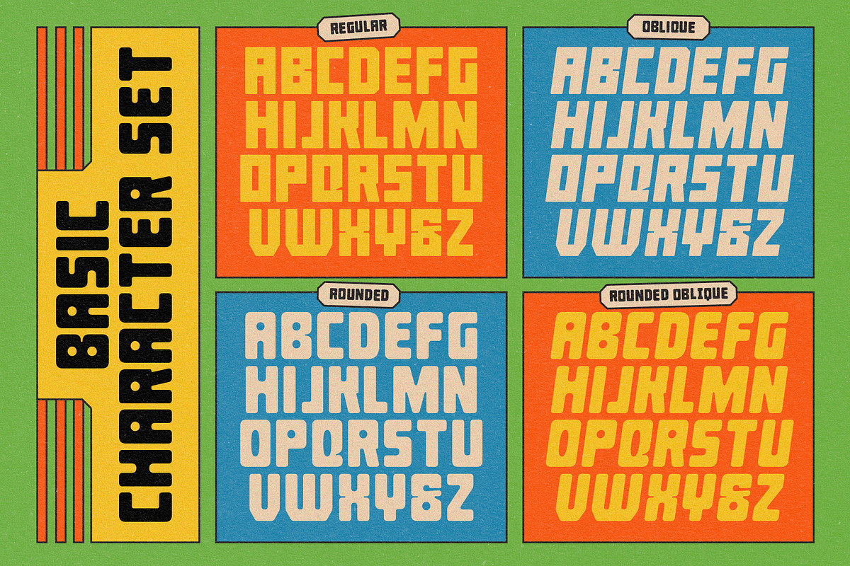TNSC Huberica - Display Font, a Sans Serif Font by The Native Saint Club (Photo 5 of 14)