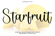 Starfruit, a Handwritten Font by InermediaSTUDIO (Thumbnail 1 of 8)