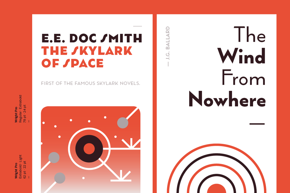 Wright - Family 50% off, a Sans Serif Font by Latinotype (Photo 3 of 15)
