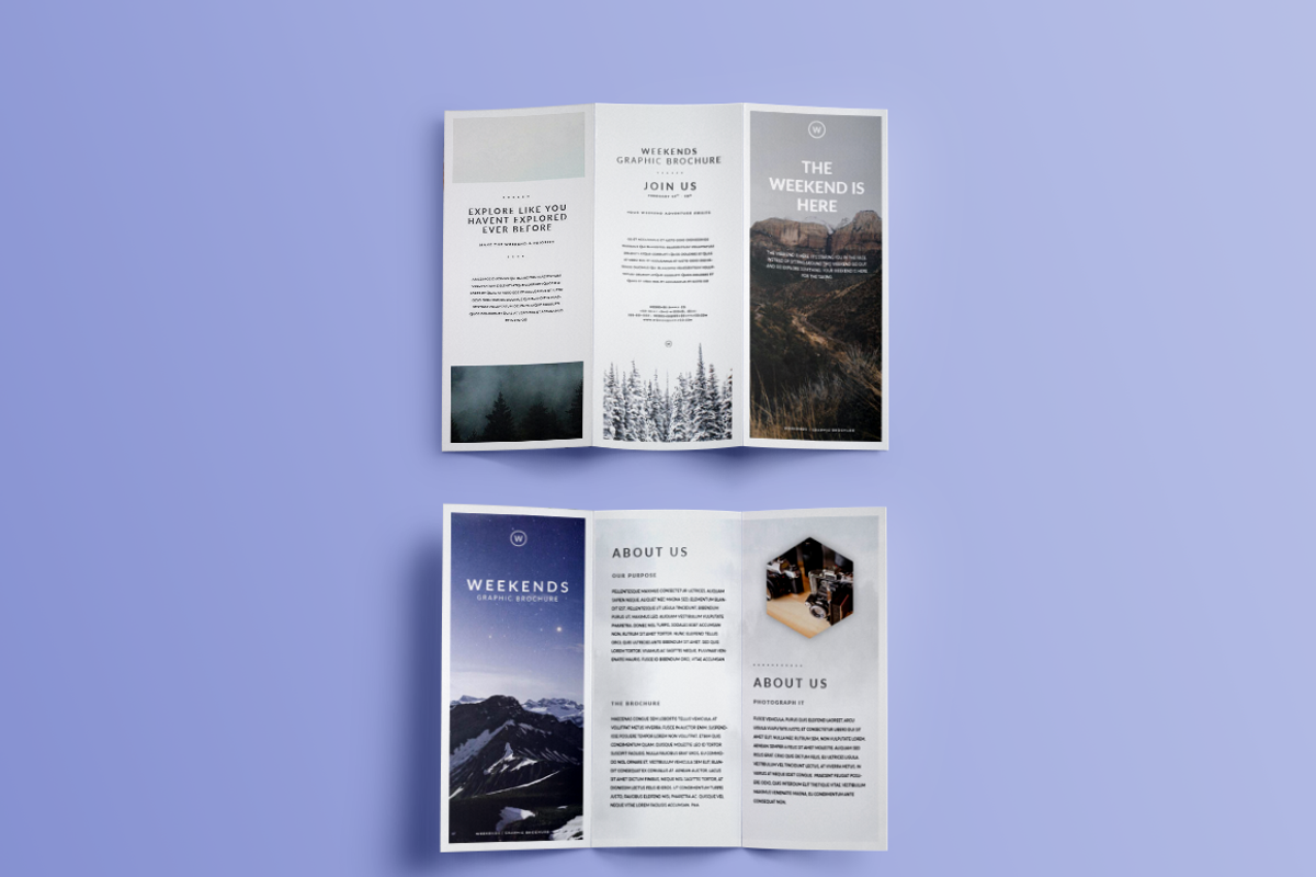 WEEKENDS | Graphic Brochure, a Brochure Template by Rodney Truitt Jr (Photo 5 of 6)