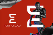 Dzruik Futuristic Logo Font, a Sans Serif Font by WhymoreArt (Thumbnail 4 of 10)