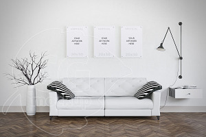 Styled stock scandinavian mockup