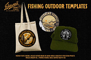 Outdoor & Fishing Vintage Badge Logo, a Branding & Logo Template by Dawaii Goods (Thumbnail 7 of 7)