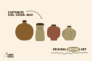 Organic Pottery Ceramic, an Object Illustration by AnkaDrozd (Thumbnail 5 of 6)