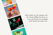 Aesthetic Luxury Cocktail Photos, a Food & Drink Photo by HipFonts (Thumbnail 9 of 9)