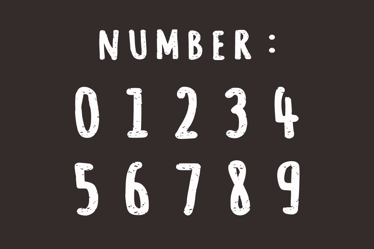 Chalk School, a Handwritten Font by Fourteen Letter (Photo 3 of 9)