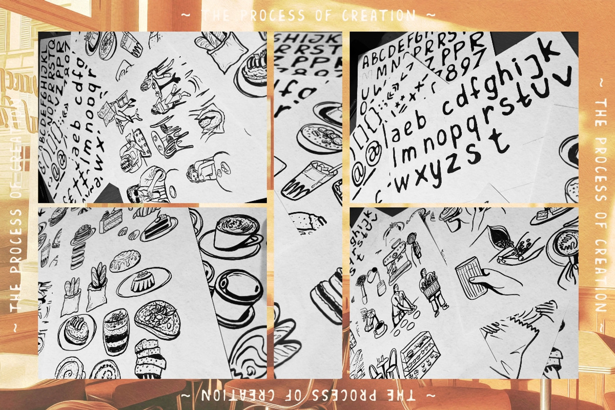 Café Auténtico handwritten font, a Handwritten Font by Fat Hamster (Photo 7 of 9)