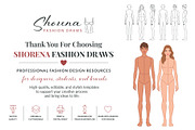 Teen Fashion Croquis Bundle, a Person Illustration by Shorena Fashion Draws (Thumbnail 13 of 13)