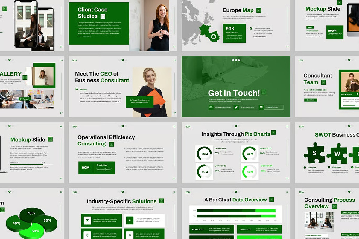 Business Consultant Keynote Template, a Presentation Template by Fit-tee (Photo 2 of 2)