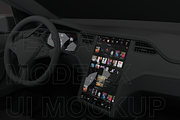 Tesla Model X Display UI mockup, a Mockup by Iamjaydesign (Thumbnail 4 of 10)