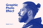 Graphic Sketch Photo Effect, a Layer Style Add-On by graphypix (Thumbnail 1 of 13)