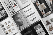 QUINN / Portfolio Magazine Template, a Brochure Template by Studio Dara (Thumbnail 15 of 18)