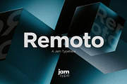 Remoto Typeface, a Sans Serif Font by JAM Type (Thumbnail 1 of 35)