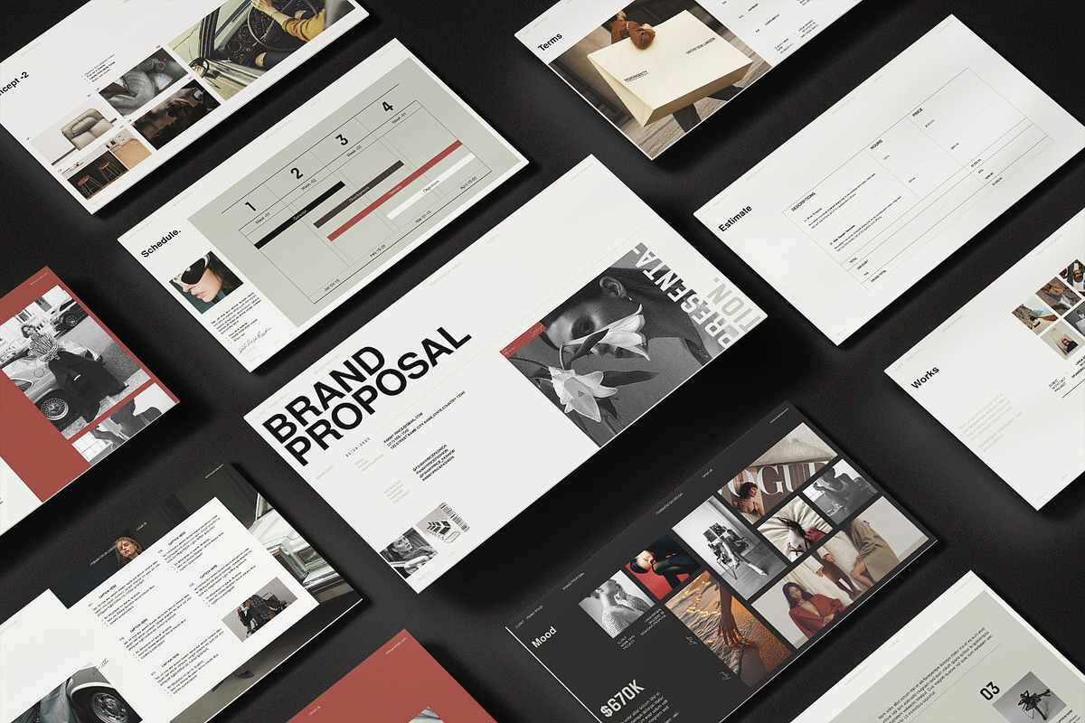 Brand Proposal Presentation Template preview 3