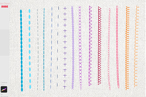 Procreate Cross Stitch Brushes Knit