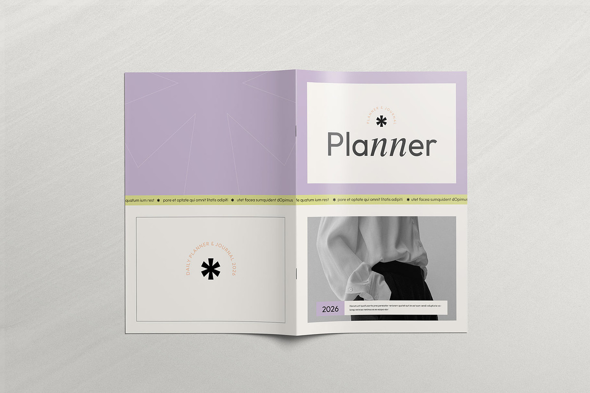 2026 | Planner & Journal, a Brochure Template by KreateTribe (Photo 7 of 8)