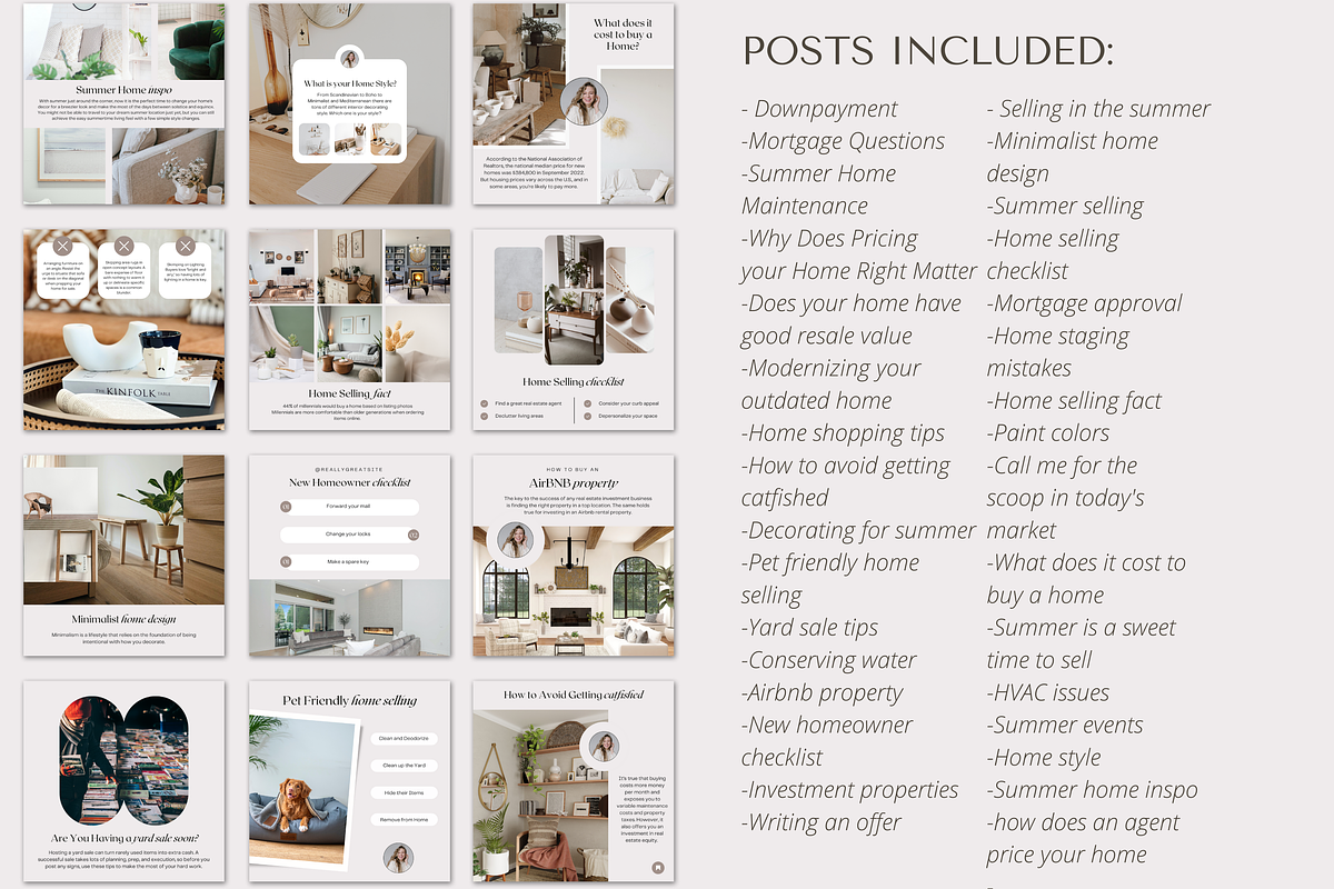 June Real Estate Social Media, a Social Media Template by Marketing Templates Co. (Photo 6 of 9)