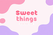 Blobbie Font, a Sans Serif Font by Graphic Spirit (Thumbnail 7 of 8)