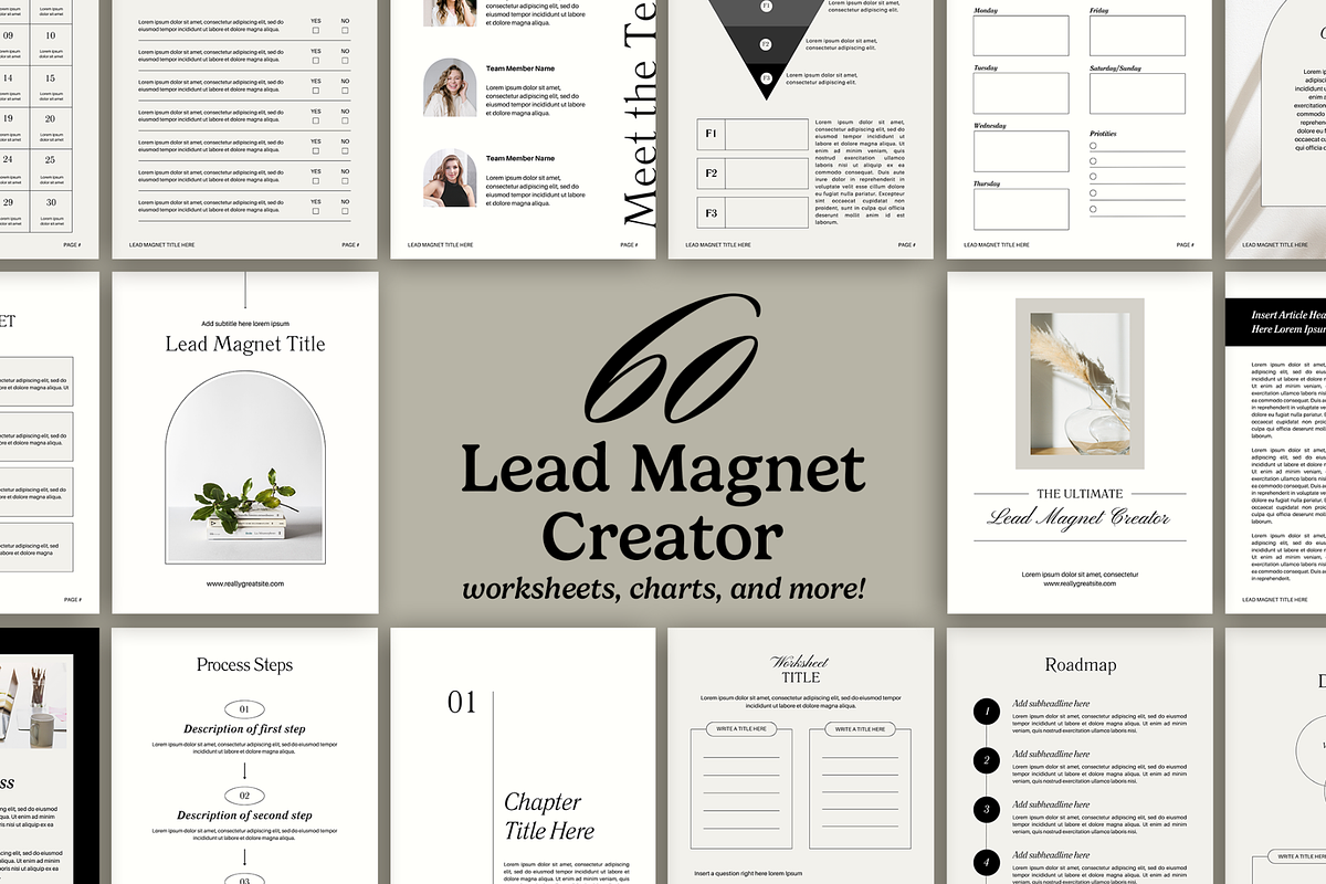 Lead Magnet Creator, a Magazine Template by Creatif Foundry (Photo 2 of 9)