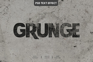 Grunge Text Effect Styles