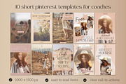 Coaching Canva Pinterest Templates, a Social Media Template by Made by Melody (Thumbnail 2 of 8)