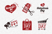 Valentine's Day Design Elements, an Illustration by Chelovector (Thumbnail 3 of 4)