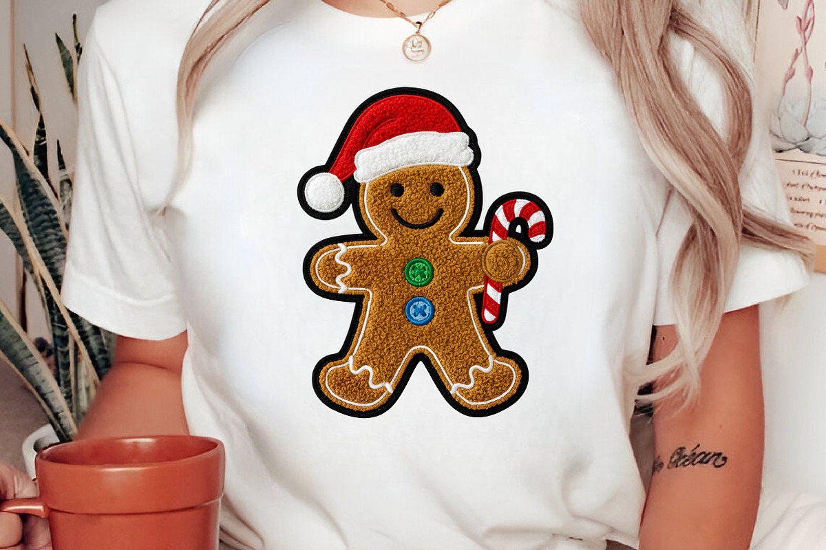 Christmas Gingerbread Man Png, an Illustration by Canvas Craft (Photo 6 of 6)