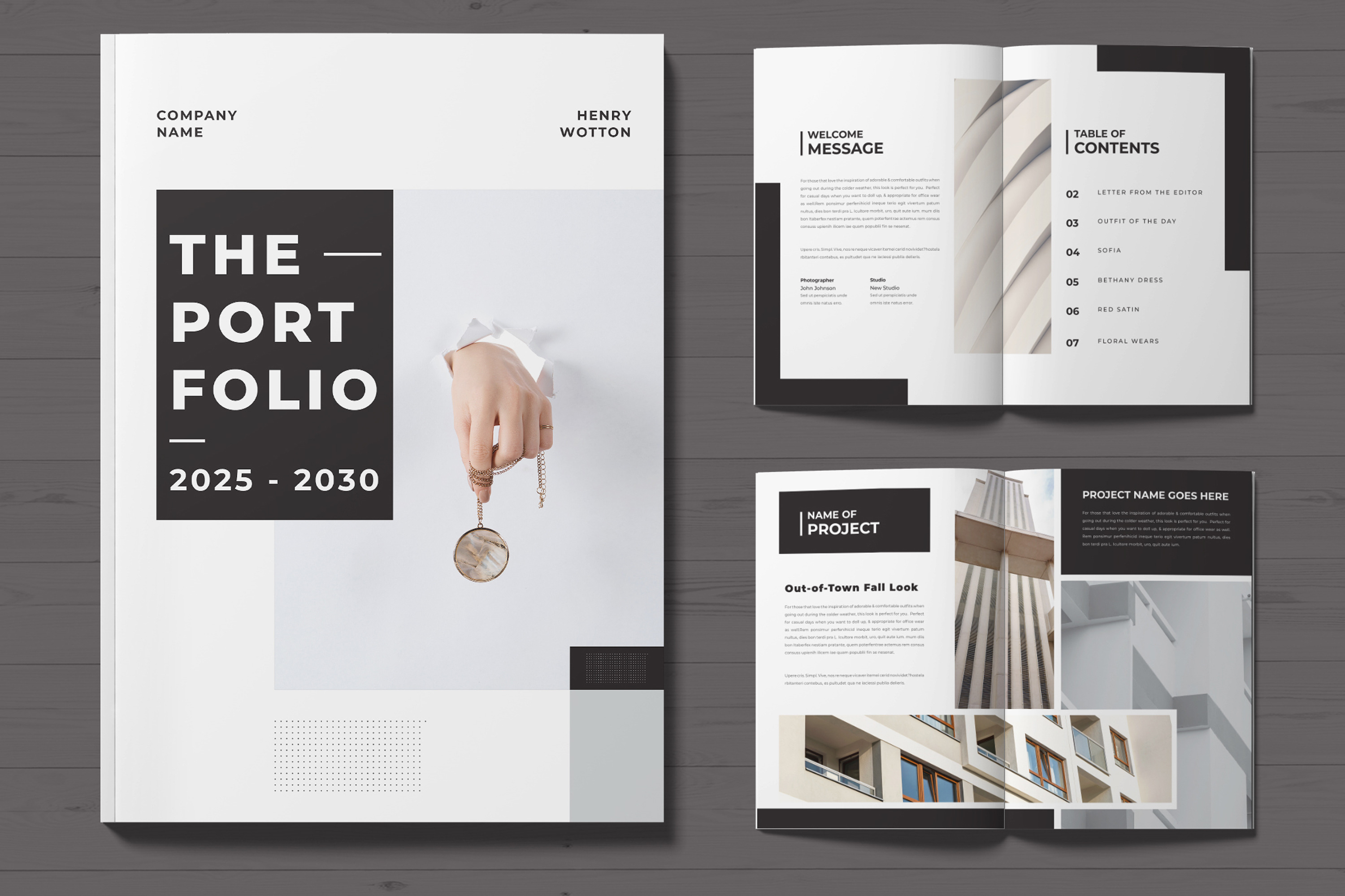 Business Portfolio Template