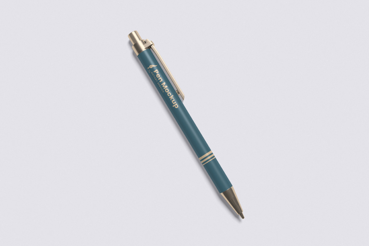 Ballpoint Pen Mockup Bundle Set, a Pens & Pencil Mockup by Rielismee (Photo 3 of 5)