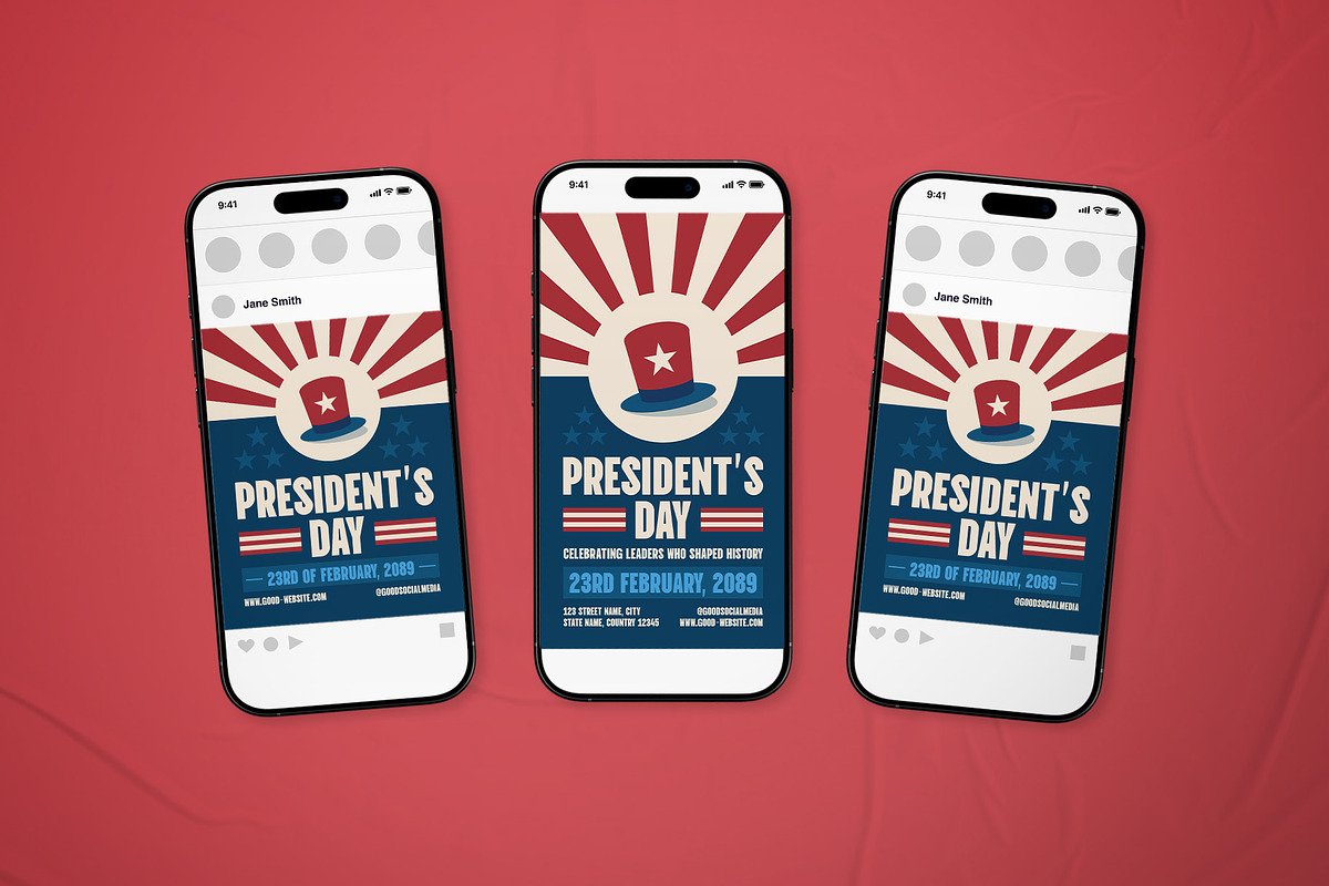 President's Day Event Flyer Set, a Flyer Template by The Good Store (Photo 2 of 2)