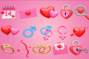 Valentine 3D Icon Illustrations, a Finance Illustration by Lumina_ui_ux202 (Thumbnail 6 of 6)