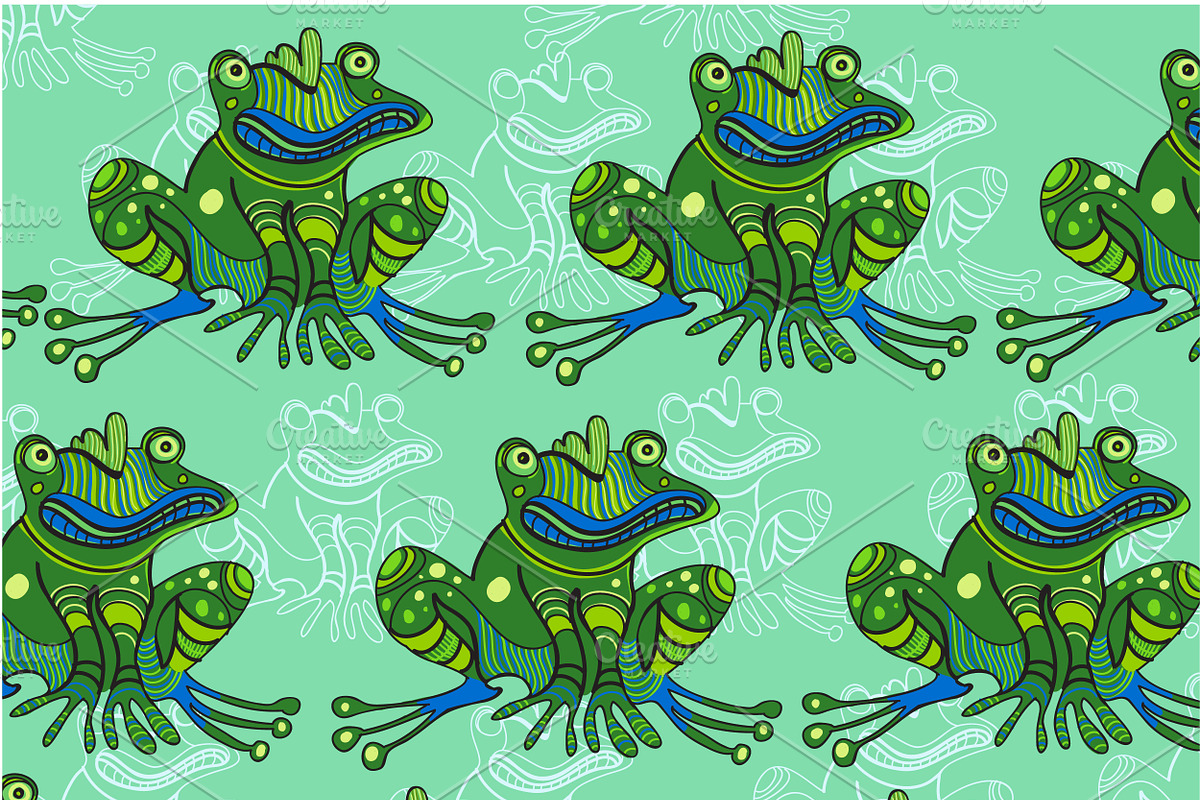 Frog pattern