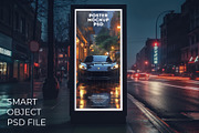 Street Poster MockUp, an Advertising Mockup by optimism (Thumbnail 1 of 2)