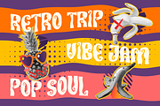 Chromafunk Display Psychedelic Font, a Font by PutraCetol Studio (Thumbnail 3 of 5)